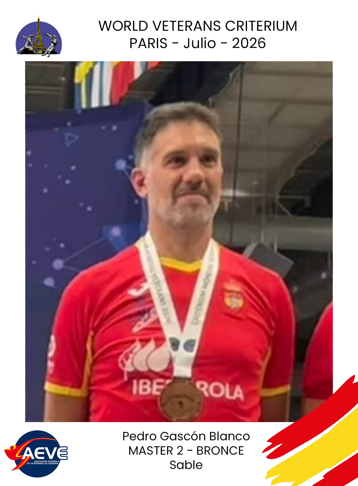 Pedro Gascón Blanco - Bronce