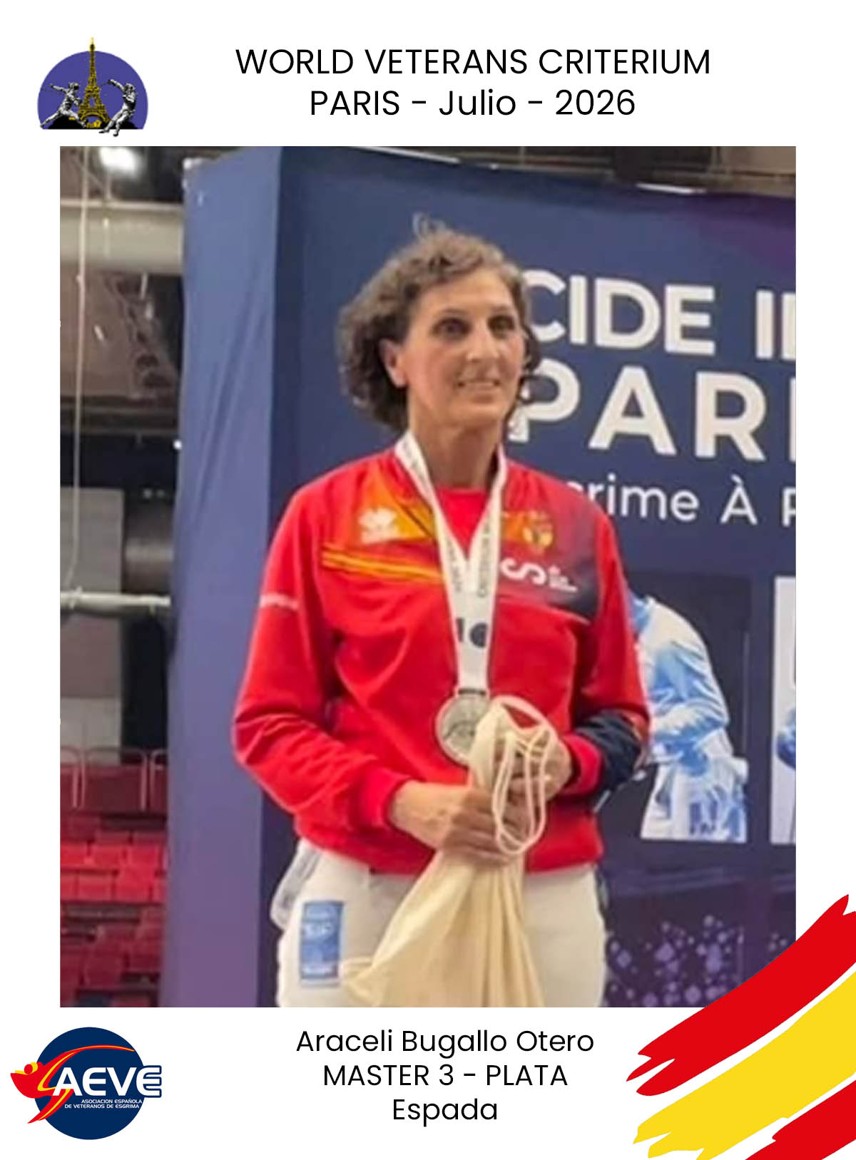 Araceli Bugallo Otero - Plata
